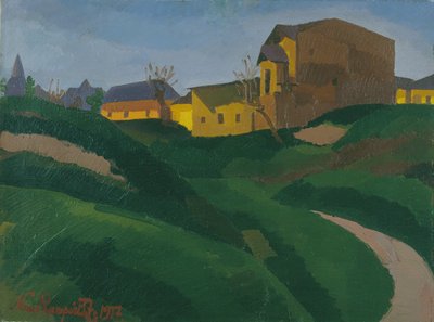 On the Slopes of Gellért Hill by József Nemes Lampérth